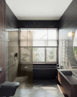 Душевая перегородка MaybahGlass MGD-265-4 79см хром глянцевый